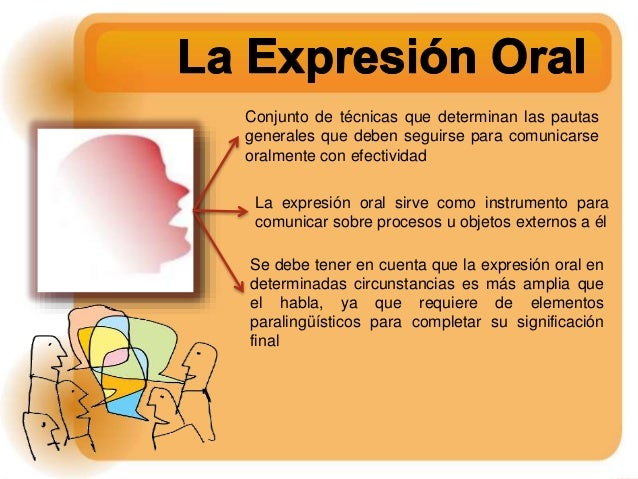 Expresion oral y escrita