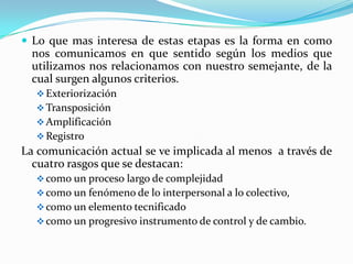 Es importante que el emisor se exprese y comunique sus ideas de la manera en que todos le puedan entender si el emisor es frio, poco emotivo dará la impresión que no tiene interés hacia el tema dicho.La spicologista se fija mas en la comunicación interpersonal, en razón de la actitud personal e interna de cada individuoEl receptor Debe poner de parte para producir la respuesta que el emisor espera.