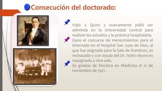 Consecución del doctorado: