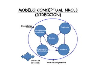 MODELO CONCEPTUAL NRO.3
(DIRECCION)
 