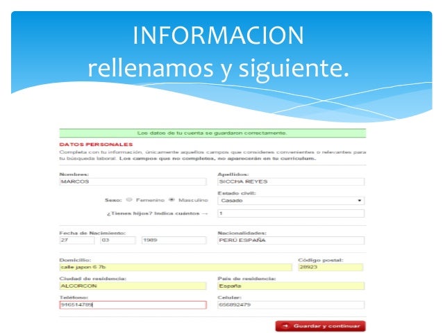 Europass cv online editor image