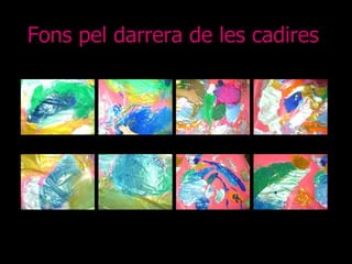 Fons pel darrera de les cadires 