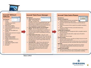 UPS A
Mains / UPS B
KVM/IPMI
Serial
 