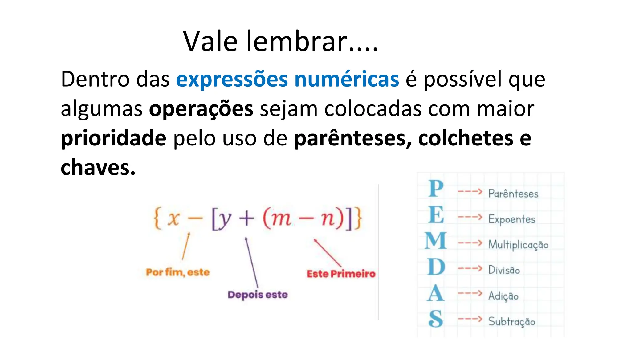 EXPRESSÕES NUMÉRICAS DE NÚMEROS NATURAIS | PPTX