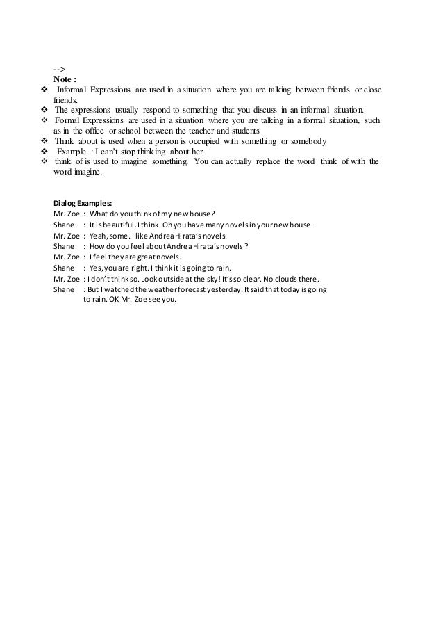 Dialog agreement and disagreement 3 orang