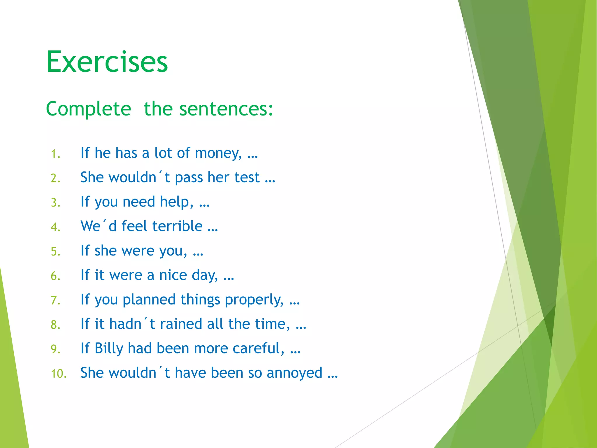Expressing condition | PPTX