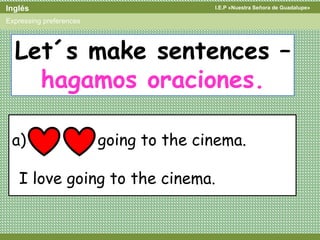 Sentence Preference Expressing preferences 6to | PPTX
