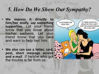 Sympathy Types Showing Sympathy