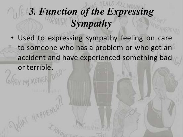 Expressing Sympathy Ilv