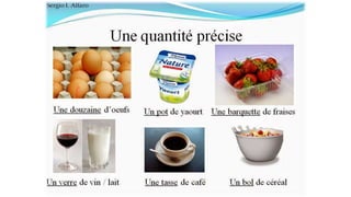 Expression de la quantite