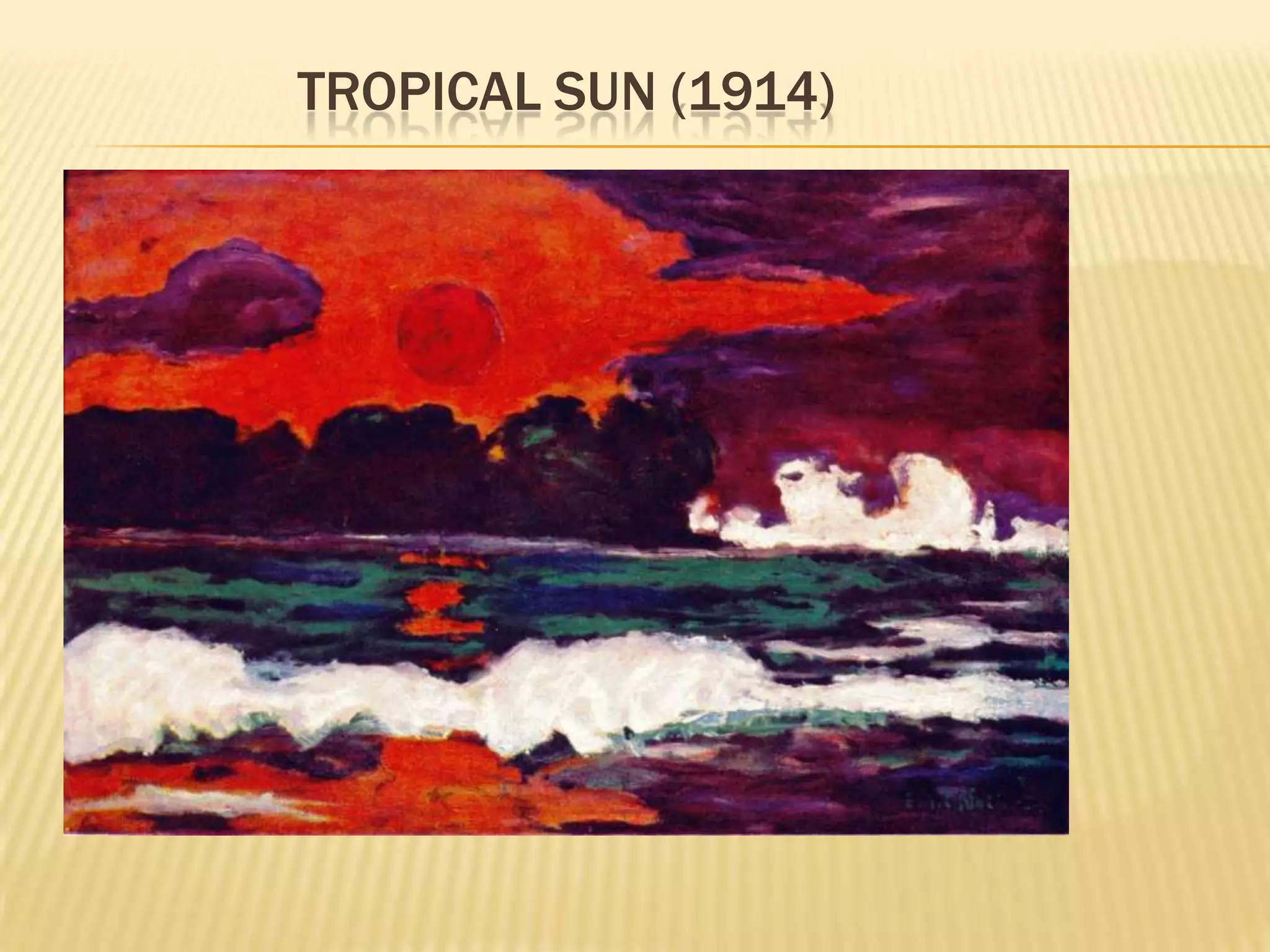 TROPICAL SUN (1914)
 