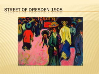 STREET OF DRESDEN 1908
 