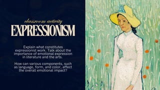 Exploring Expressionism: Emotional Depth in Visual Arts and Literature ...