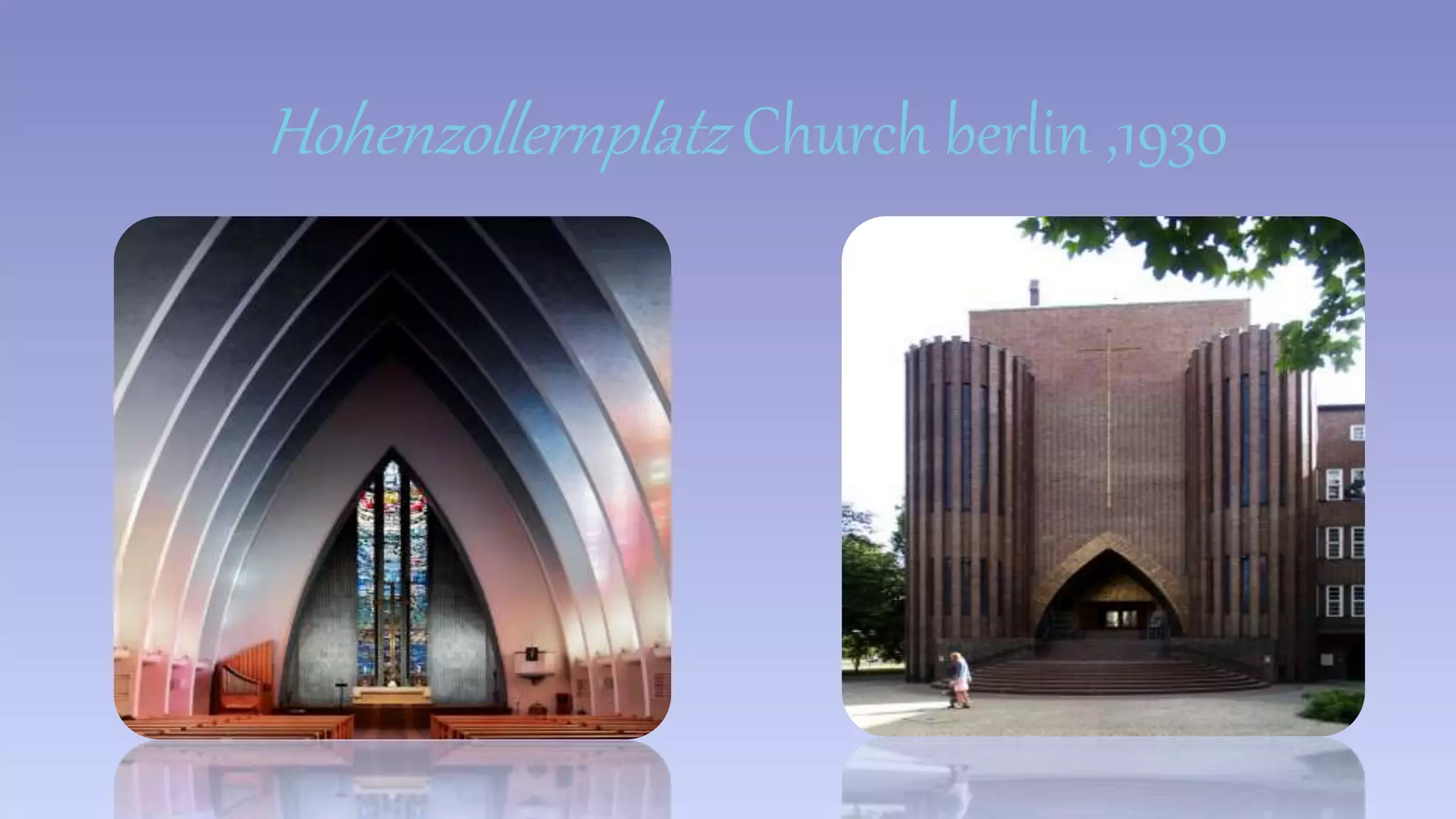 Hohenzollernplatz Church berlin ,1930 
 