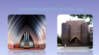 Hohenzollernplatz Church berlin ,1930 
 