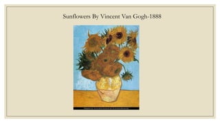 Sunflowers By Vincent Van Gogh-1888
 