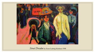 Street Dresden by Ernst Ludwig Kirchner-1908
 