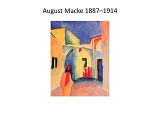 August Macke 1887–1914