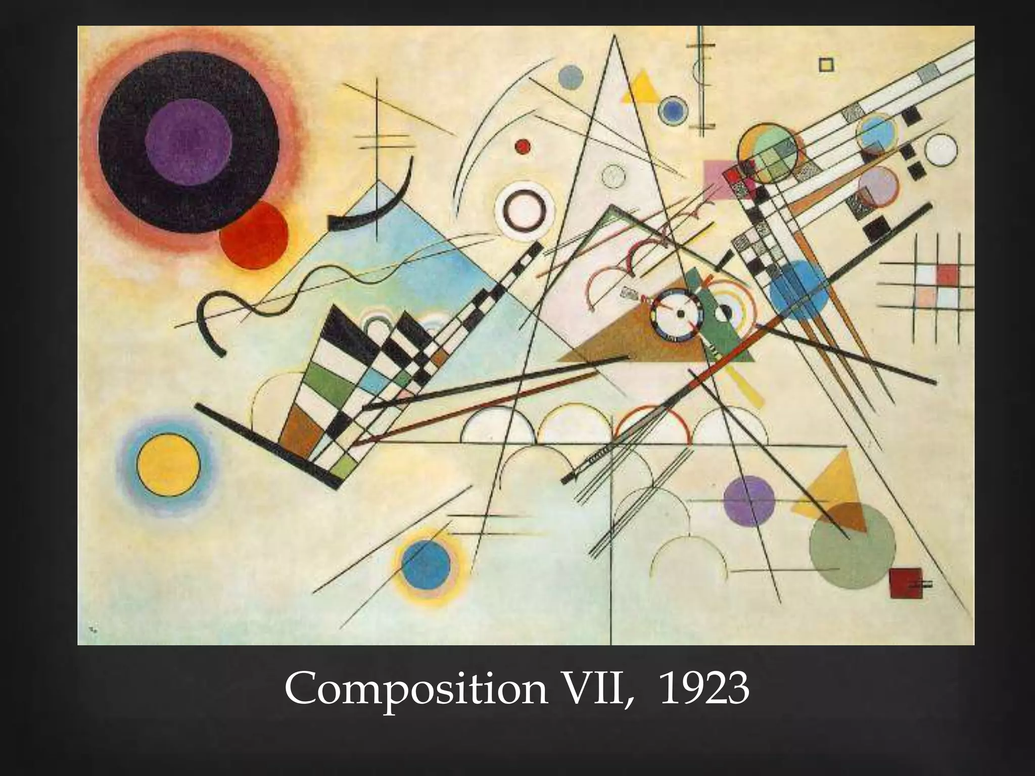 Composition VII, 1923
 