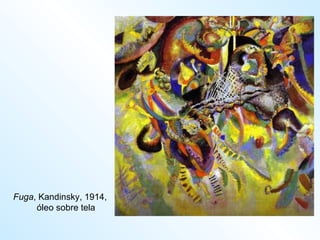 Fuga , Kandinsky, 1914, óleo sobre tela 