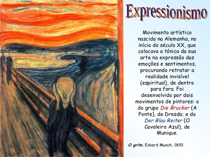 Expressionismo caracteristicas da pintura Expressionismo caracteristicas da pintura