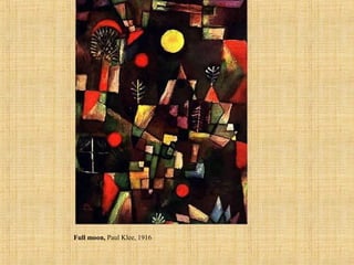 Full moon, Paul Klee, 1916
 
