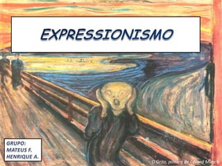 O Grito, pintura de Edvard Munch
 