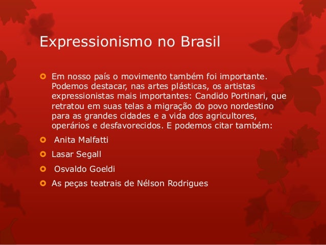 Expressionismo artistico Expressionismo artistico