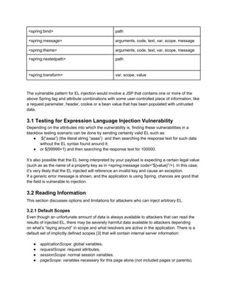Expression language Injection | PDF | Web Development | Internet