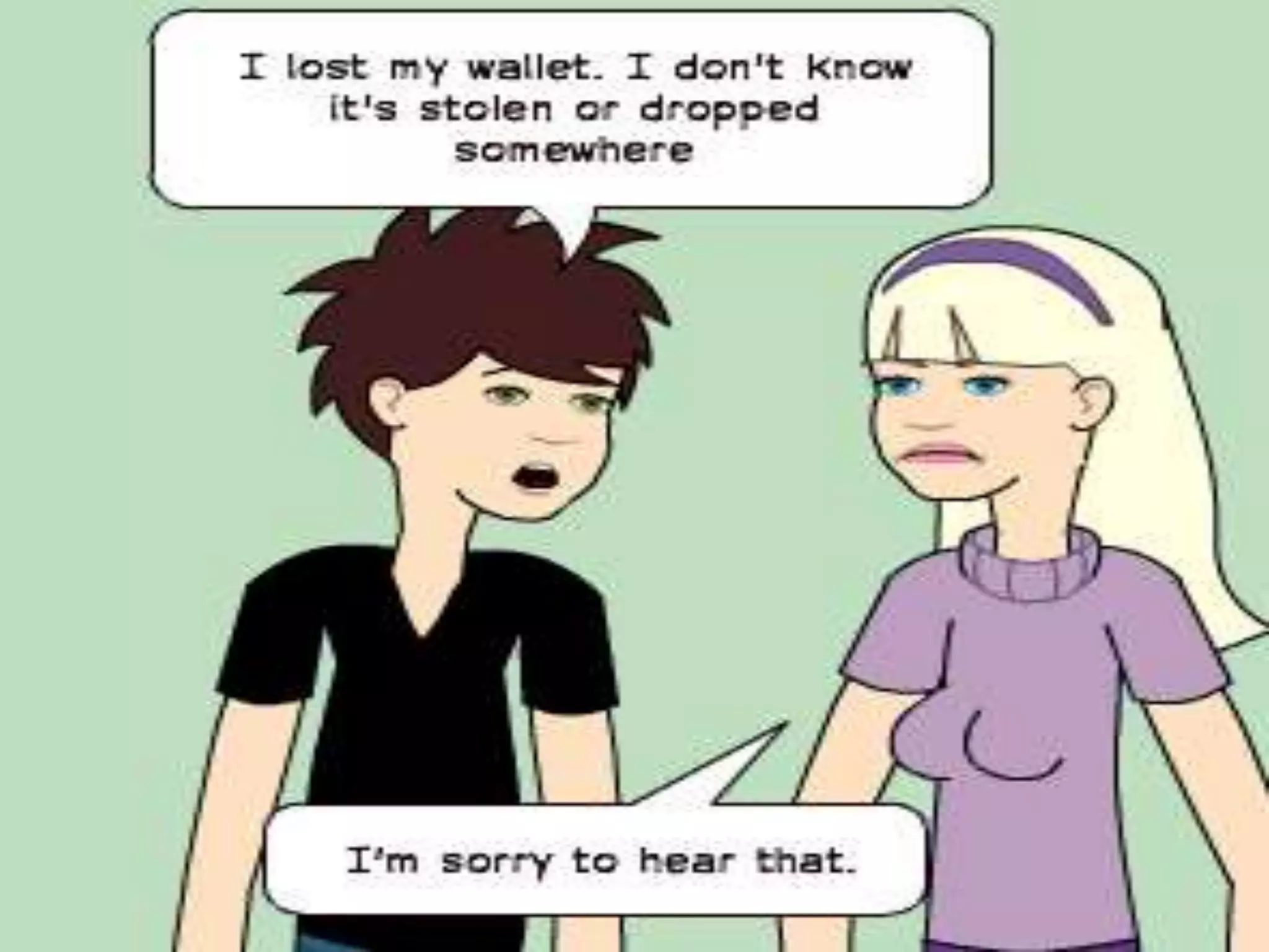 Expression of sympathy