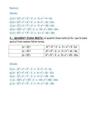 Expressions Algebriques Docx Expressions Algebriques Docx