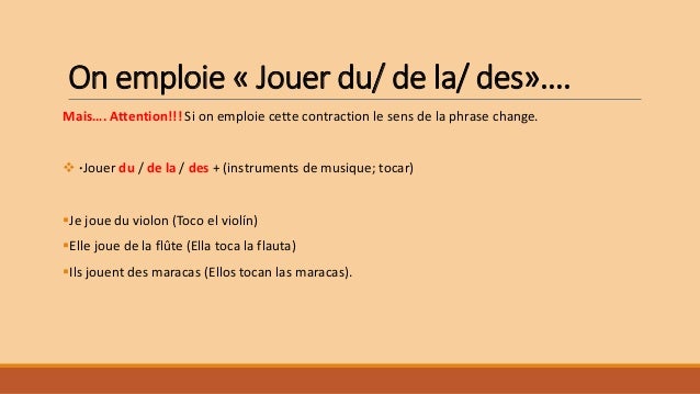 Expressions Avec Faire Et Jouer Expressions Avec Faire Et Jouer