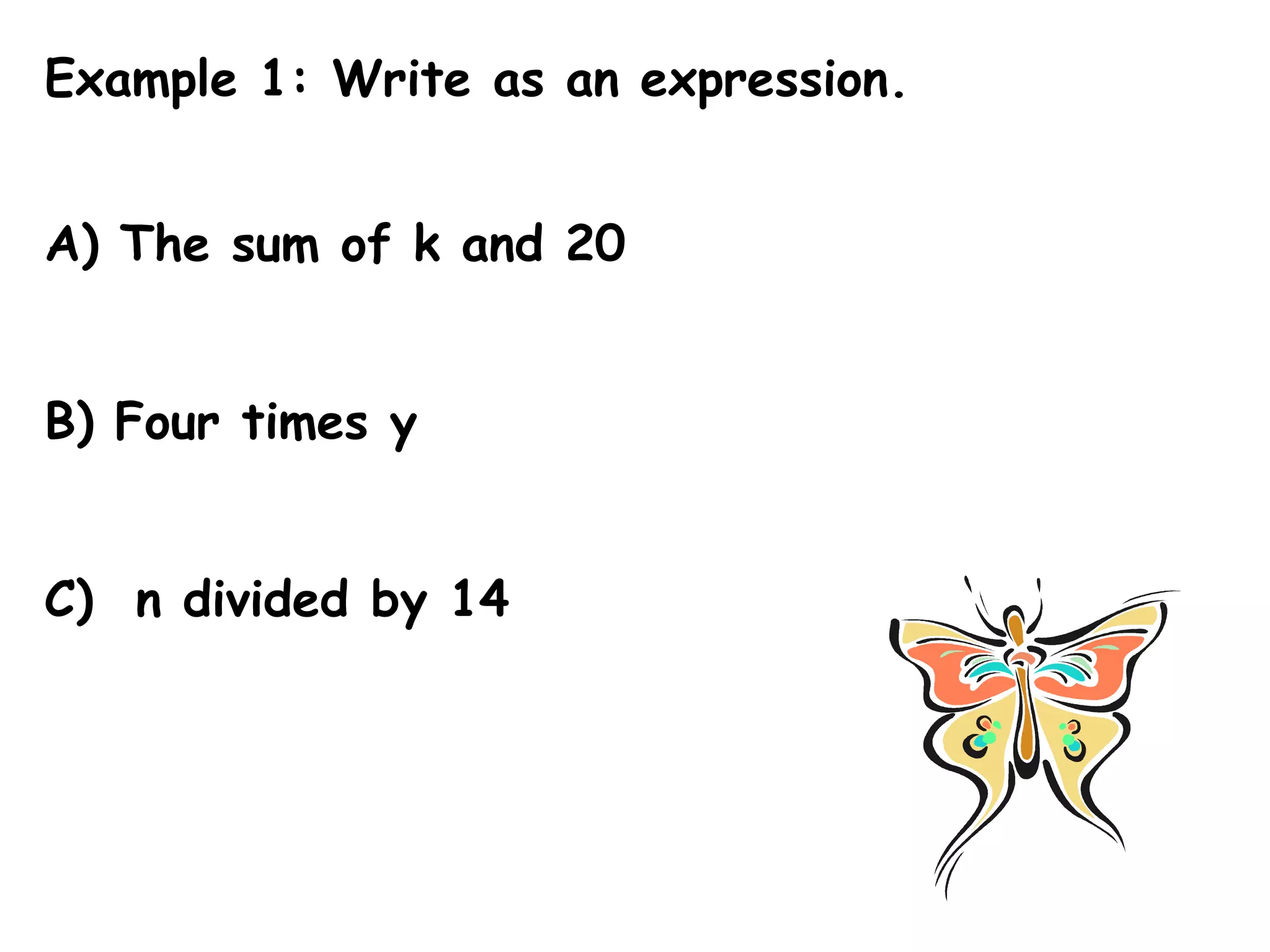 Expression Notes | PPT
