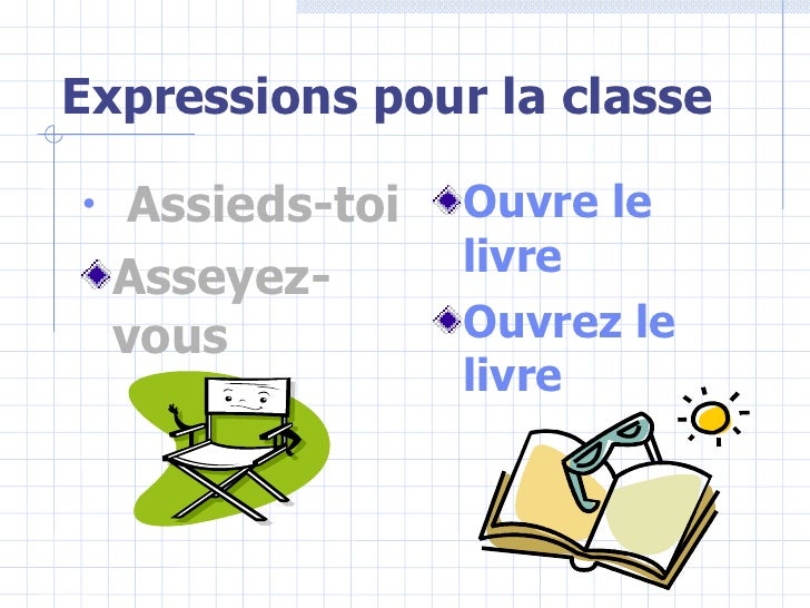 Phrases utiles en classe