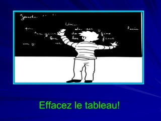 Effacez le tableau!

 