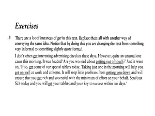 Expressions with get 