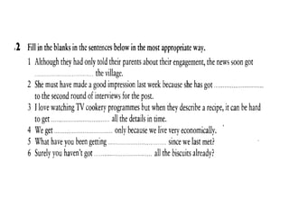 Expressions with get 