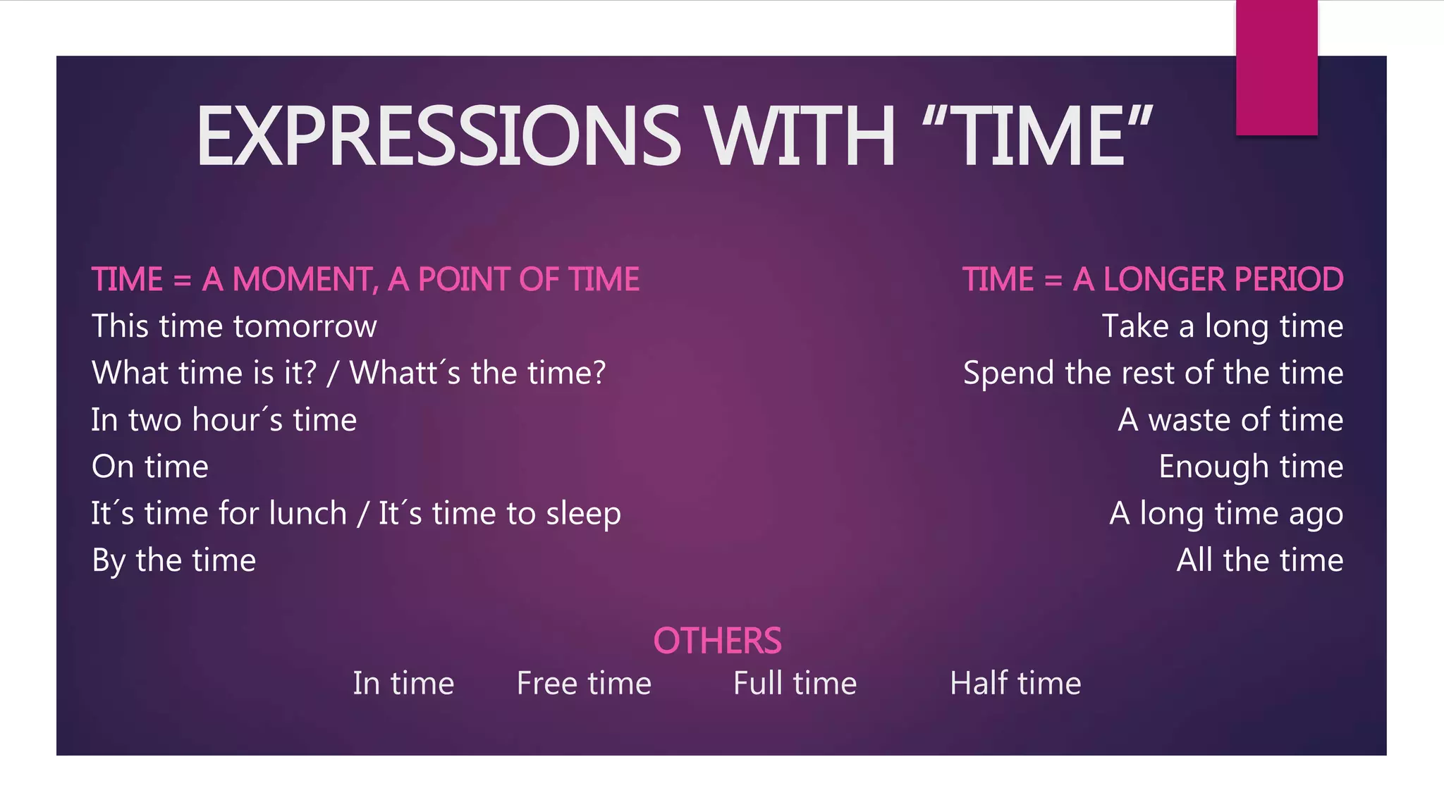 Expressions With Time PPT expressions-with-time-ppt