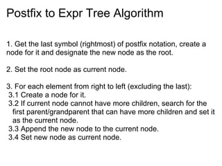 Expression trees | PDF