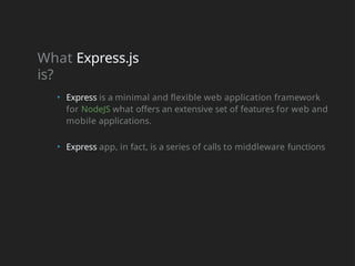 Middleware Express.js Example Code Comprehensive Guide to Express.js Middleware and Routing in Node.js