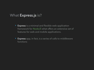 Expressjs | PPT