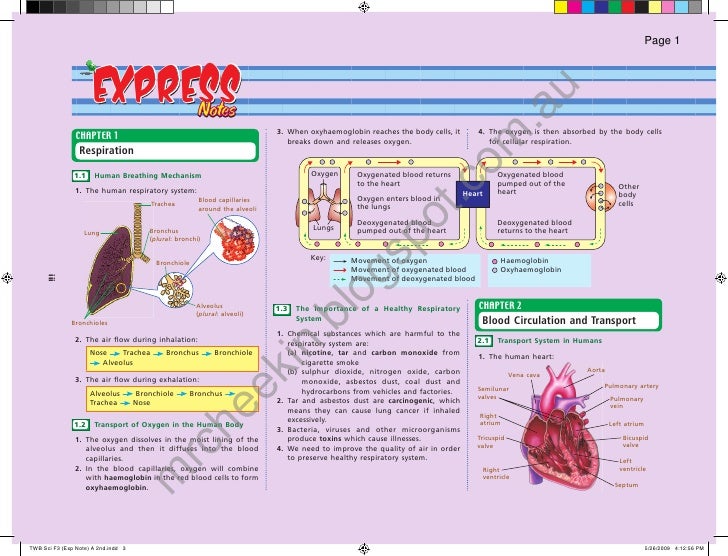 express notes science form 3 science form
