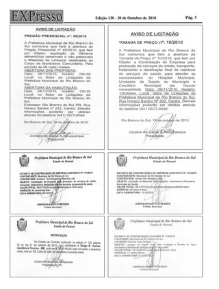 Edição 130 - 20 de Outubro de 2010   Pág. 3
 