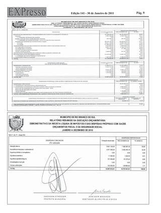 Edição 141 - 30 de Janeiro de 2011   Pág. 9
 
