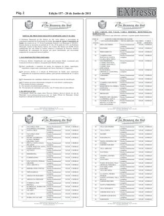 Pág. 2   Edição 157 - 20 de Junho de 2011
 