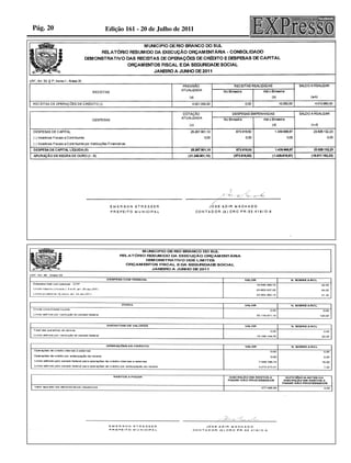 Pág. 20   Edição 161 - 20 de Julho de 2011
 
