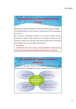 Expressão plástica   fundamentos