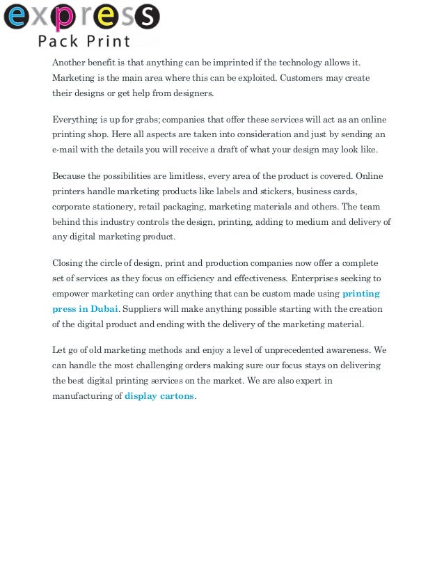 digital express printing