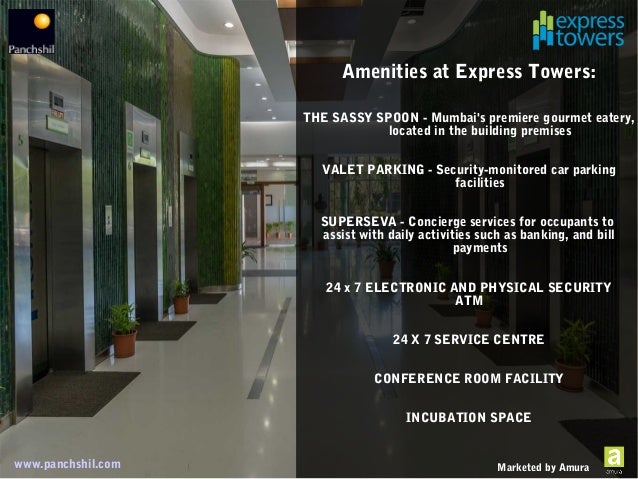 Express Towers Commercial Properties at Nariman Point Mumbai