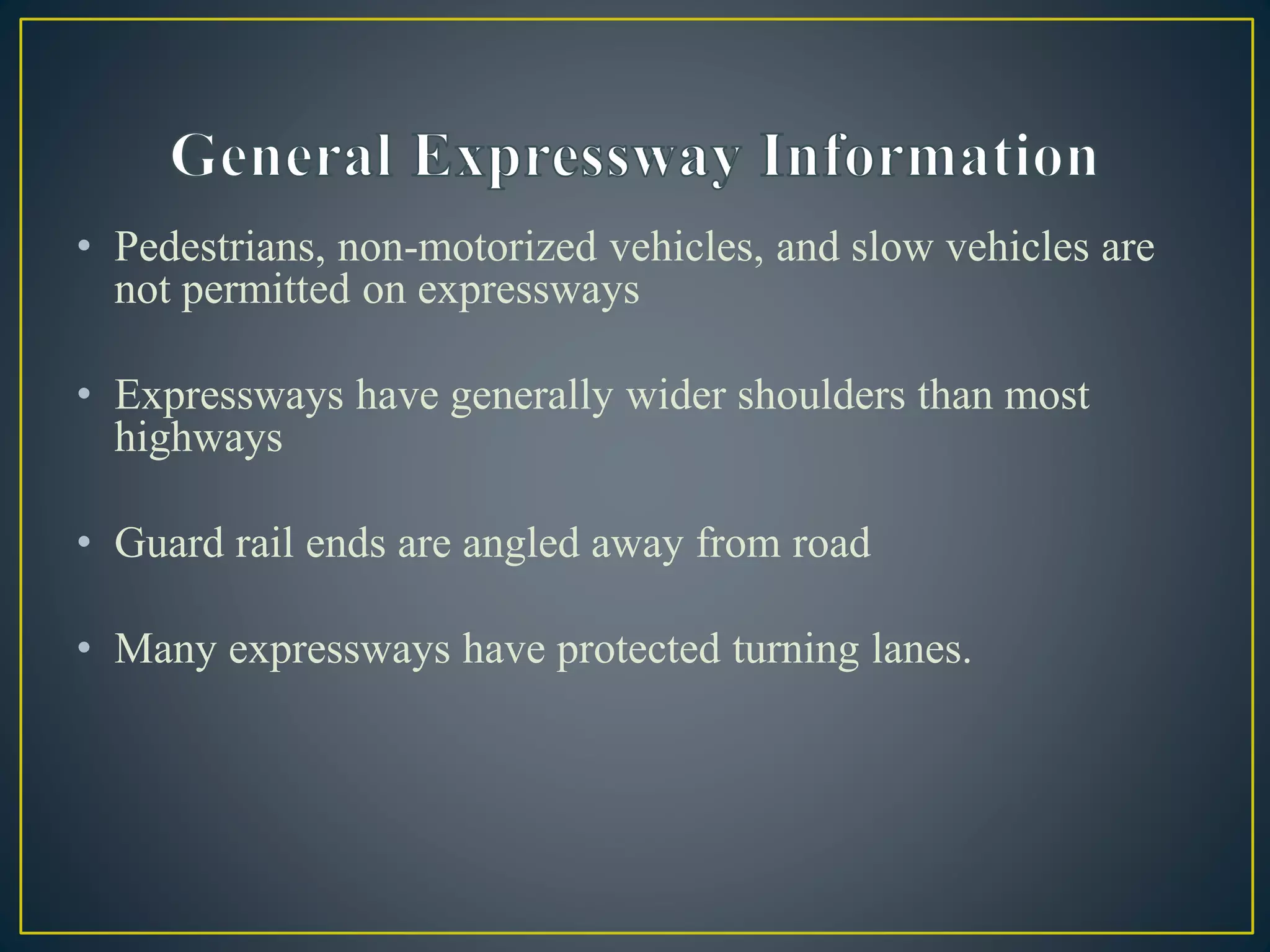 Expressway plan | PPTX